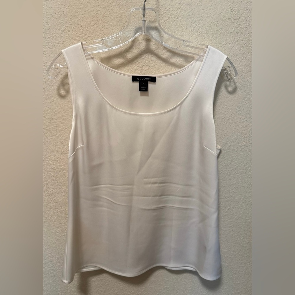 St. John Cream Camisole Top